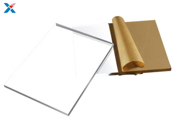 Beli 3mm Clear Acrylic Sheets UV Resistance Custom Cut Untuk Rak Display online manufacture