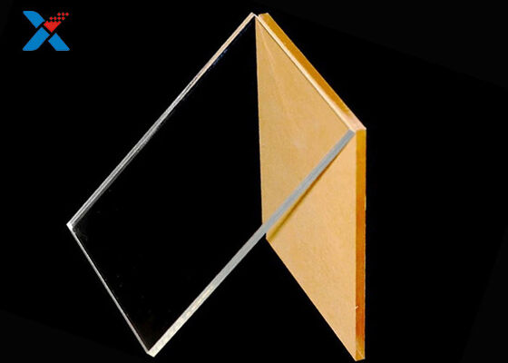 Lembar akrilik tahan goresan transparan Bahan baku PMMA