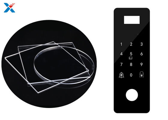 Lembaran Akrilik Tahan Gores Transparan Kaca Plexi Dilapisi Keras UV