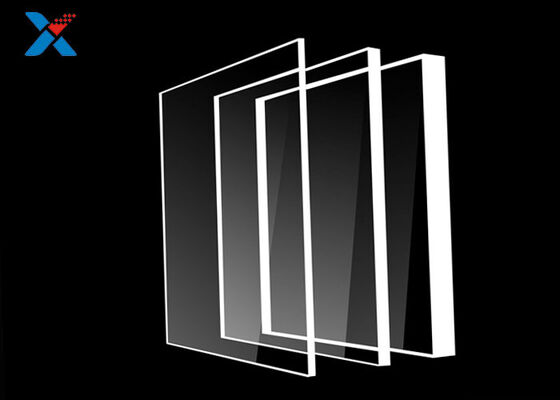 Lembaran Akrilik Bening Transparan Memotong Papan Plastik Sesuai Ukuran