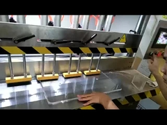 1mm Acrylic Perspex Clear Display Case Rack Virgin PMMA Bahan baku