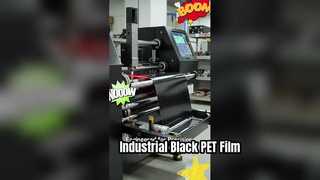 Film PET Hitam: Aplikasi Industri & Elektronik Opasitas Tinggi