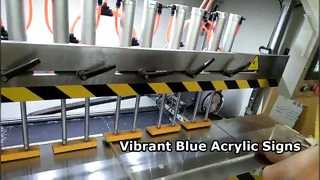 Lembaran Akrilik Biru Untuk Tanda Menakjubkan